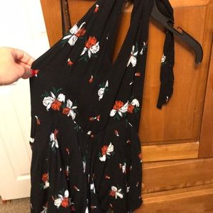 Free people halter romper